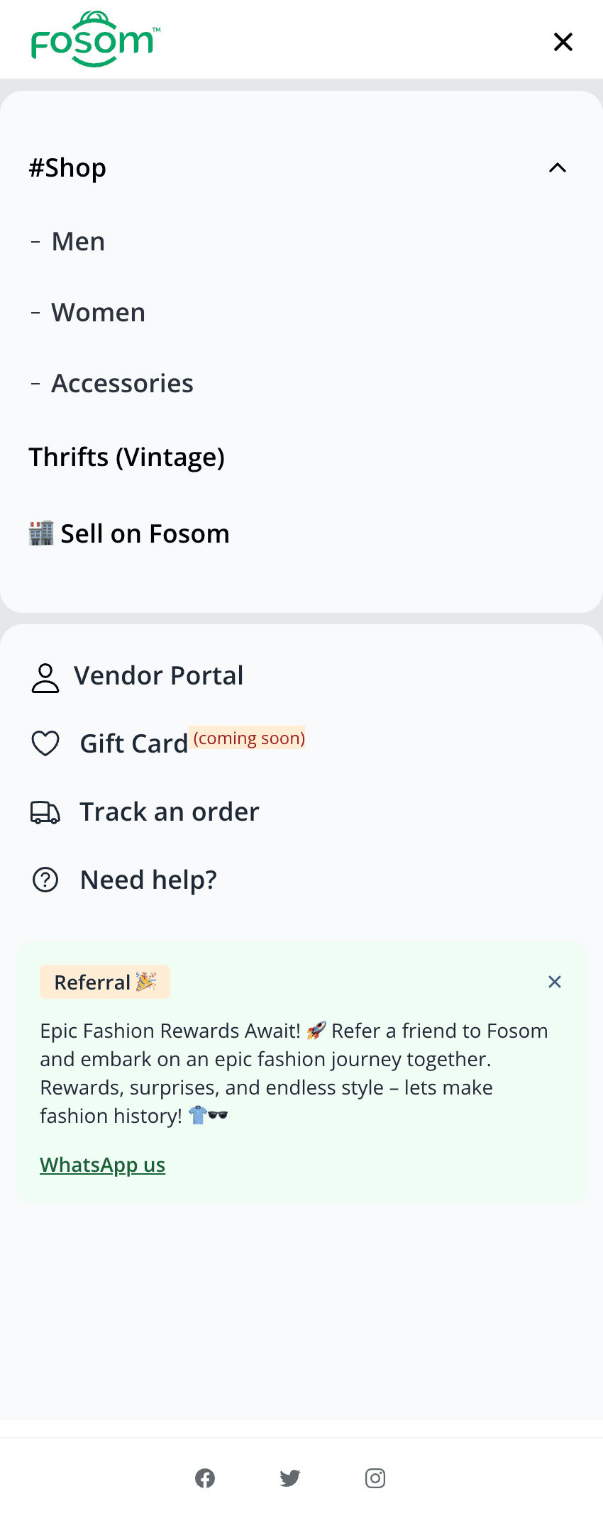 Fosom