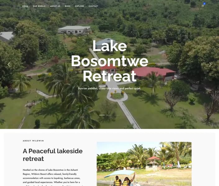 Comprehensive admin portal for resort managers.