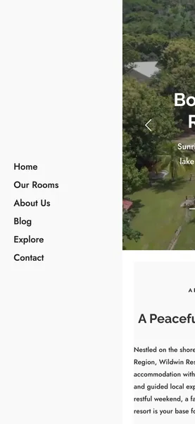 Quick booking and room selection on mobile devices.